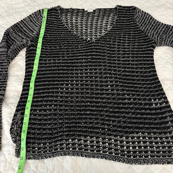 Helmet Lange Sz L Open Knit Sweater Fishermancore - Picture 10 of 10